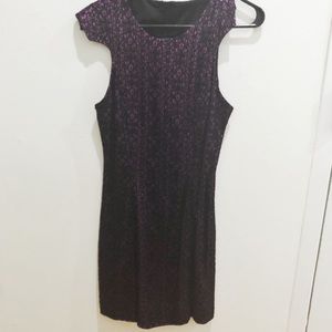 Nasty Gal Cutout Purple Cocktail Dress
